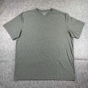 Bearbottom Tech T-Shirt Men's 3XL XXXL Gray Short‎ Sleeve Stretch Gym Train Run